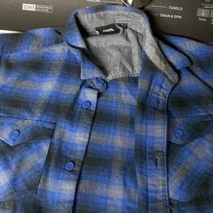 Vans plaid flannel shirt